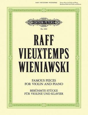 Cover: 9790577080581 | 3 Romantic Pieces for Violin and Piano by Raff, Vieuxtemps and...