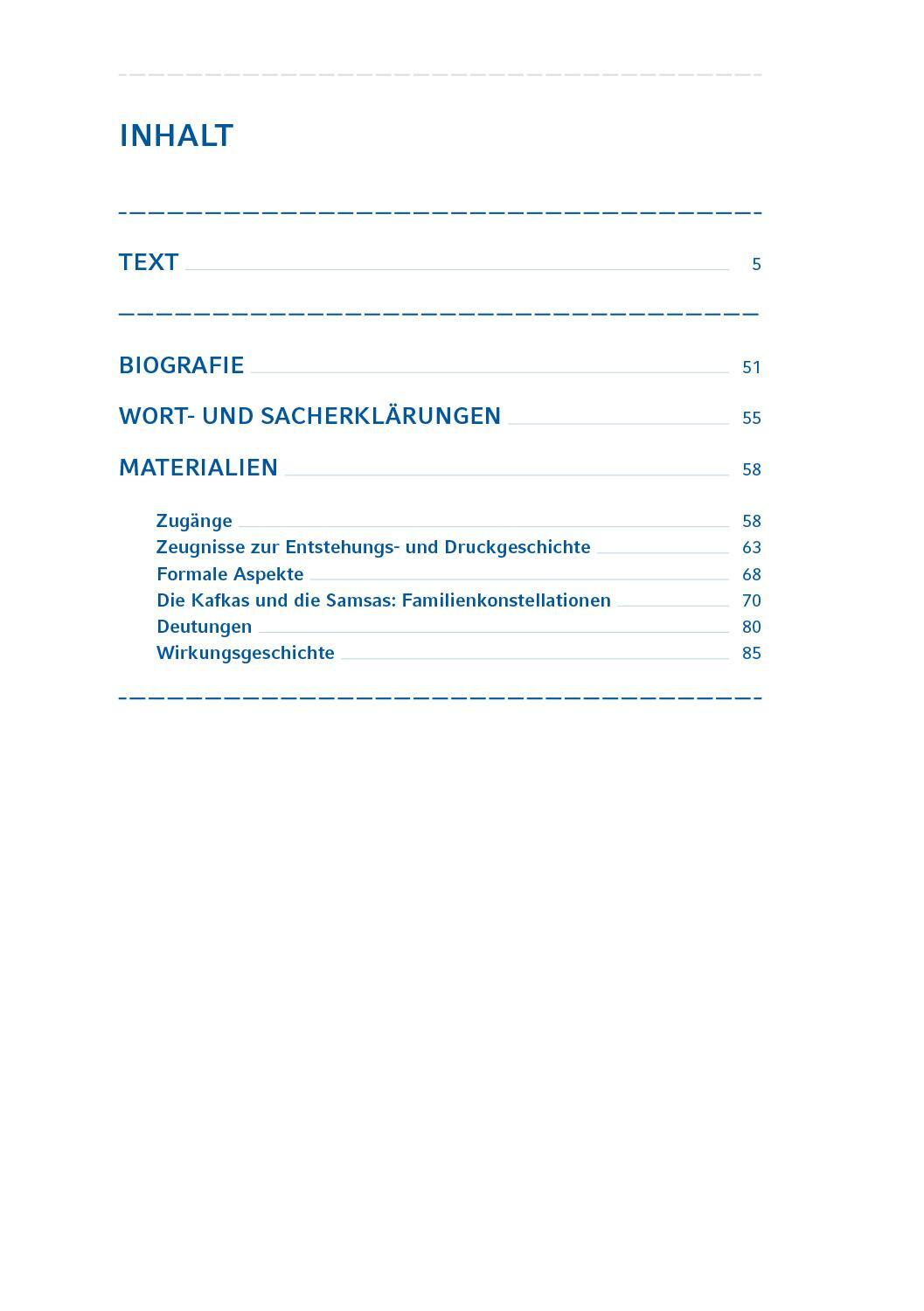 Bild: 9783872915061 | Die Verwandlung | Hamburger Leseheft plus Königs Materialien | Kafka