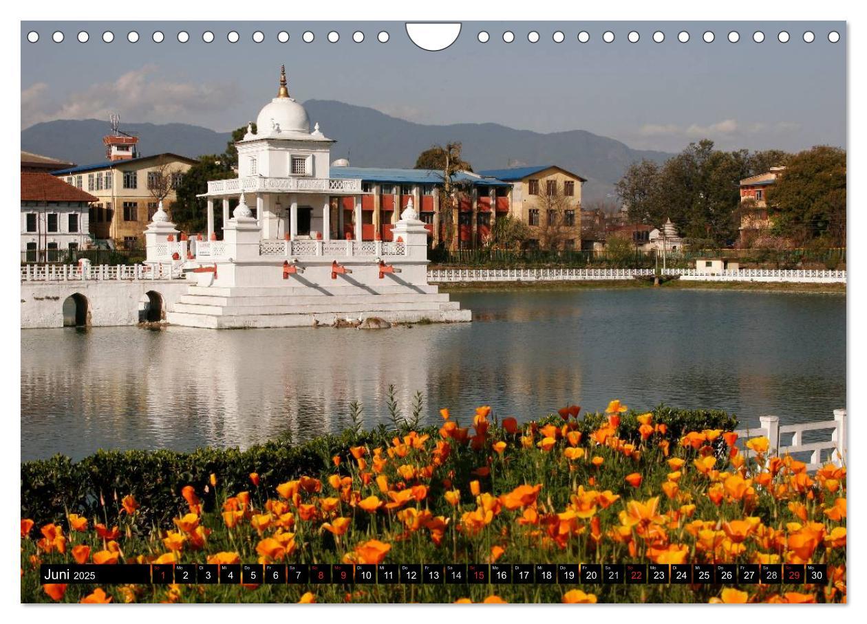 Bild: 9783435666966 | Nepal - Kathmandutal (Wandkalender 2025 DIN A4 quer), CALVENDO...