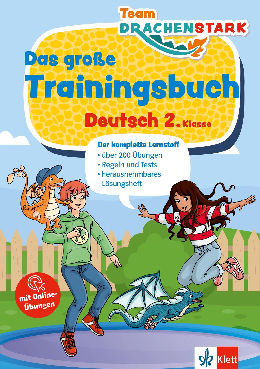 Cover: 9783129497760 | Team Drachenstark: Das große Trainingsbuch Deutsch 2. Klasse | Buch
