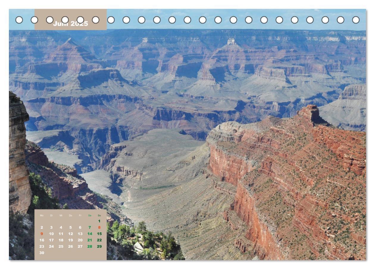 Bild: 9783435110834 | Erlebe mit mir die Schluchten des Grand Canyon (Tischkalender 2025...