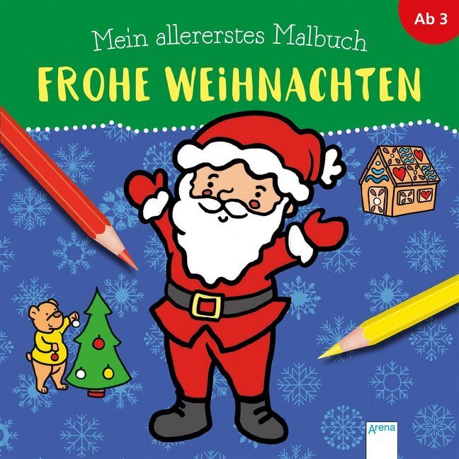 Cover: 9783401714172 | Mein allererstes Malbuch - Frohe Weihnachten | Verena Münstermann