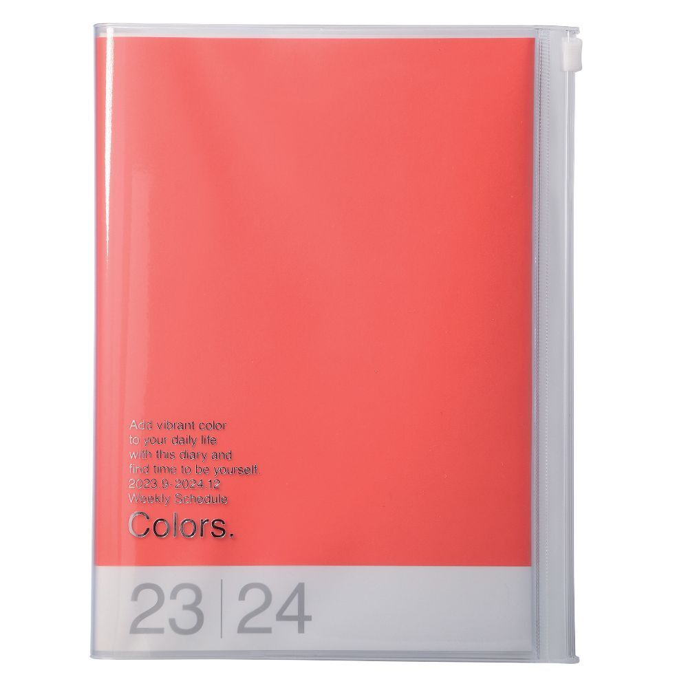 Cover: 4550045107081 | MARK'S 2023/2024 Taschenkalender A5 vertikal, COLORS, Red | Kalender