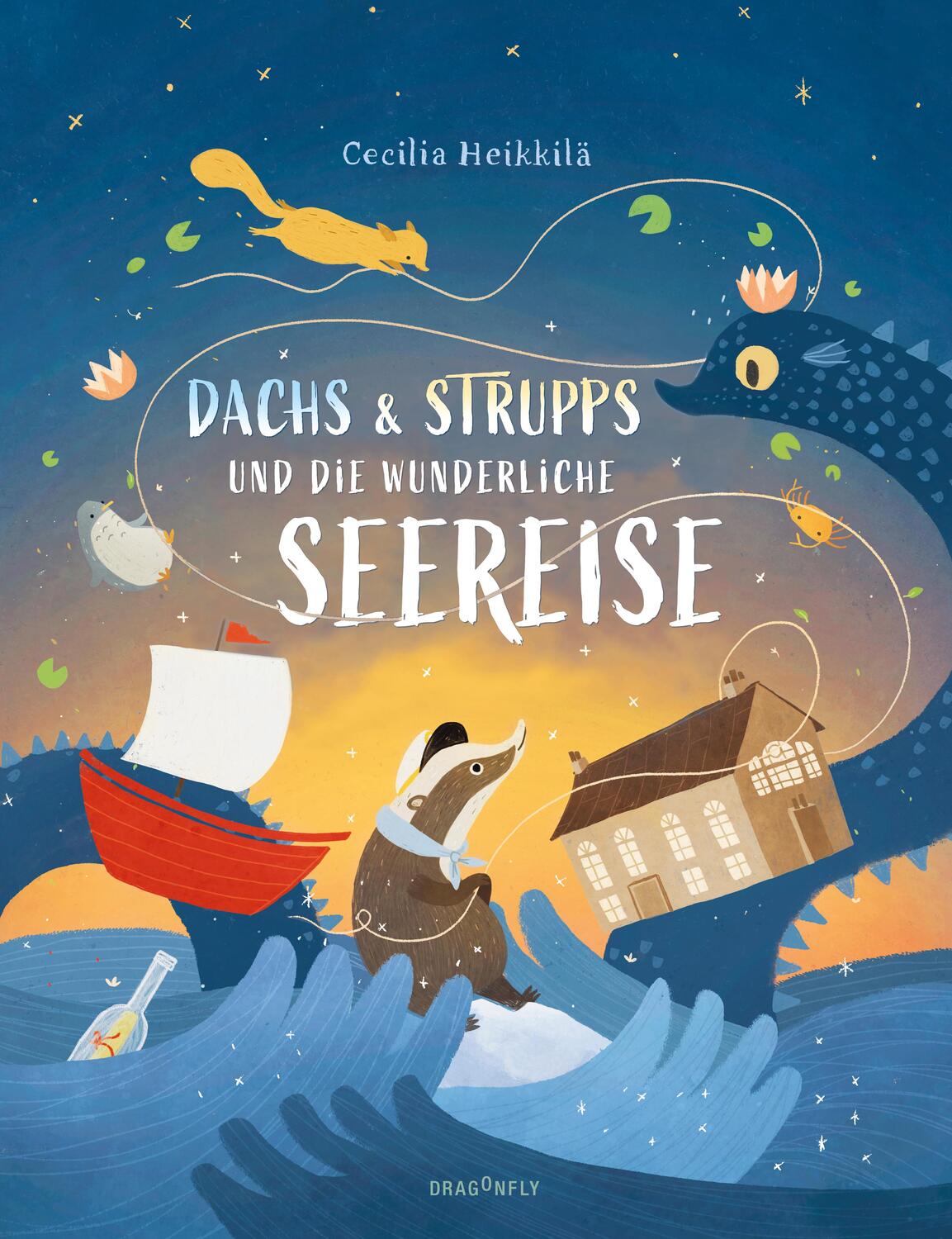 Cover: 9783748802273 | Dachs &amp; Strupps und die wunderliche Seereise | Cecilia Heikkilä | Buch