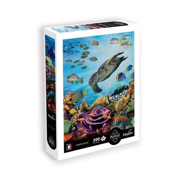 Cover: 3760124873030 | Calypto - Unterwasserwelt 500 Teile XL Puzzle | Sentosphere | Spiel