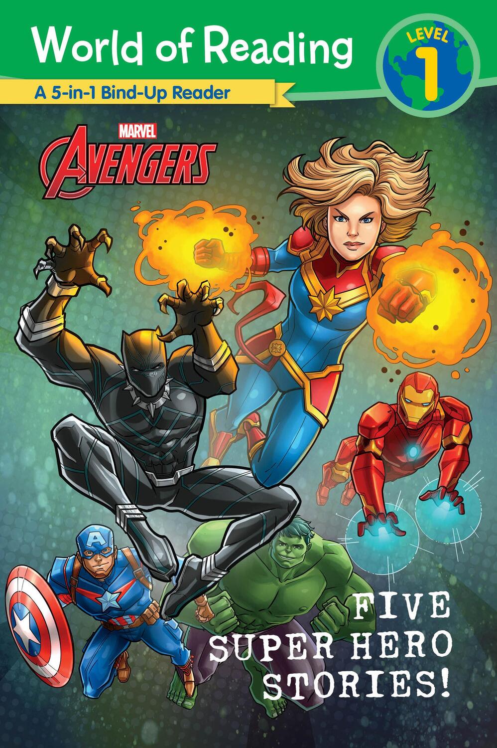 Cover: 9781368055864 | World of Reading: Five Super Hero Stories! | Marvel Press Book Group