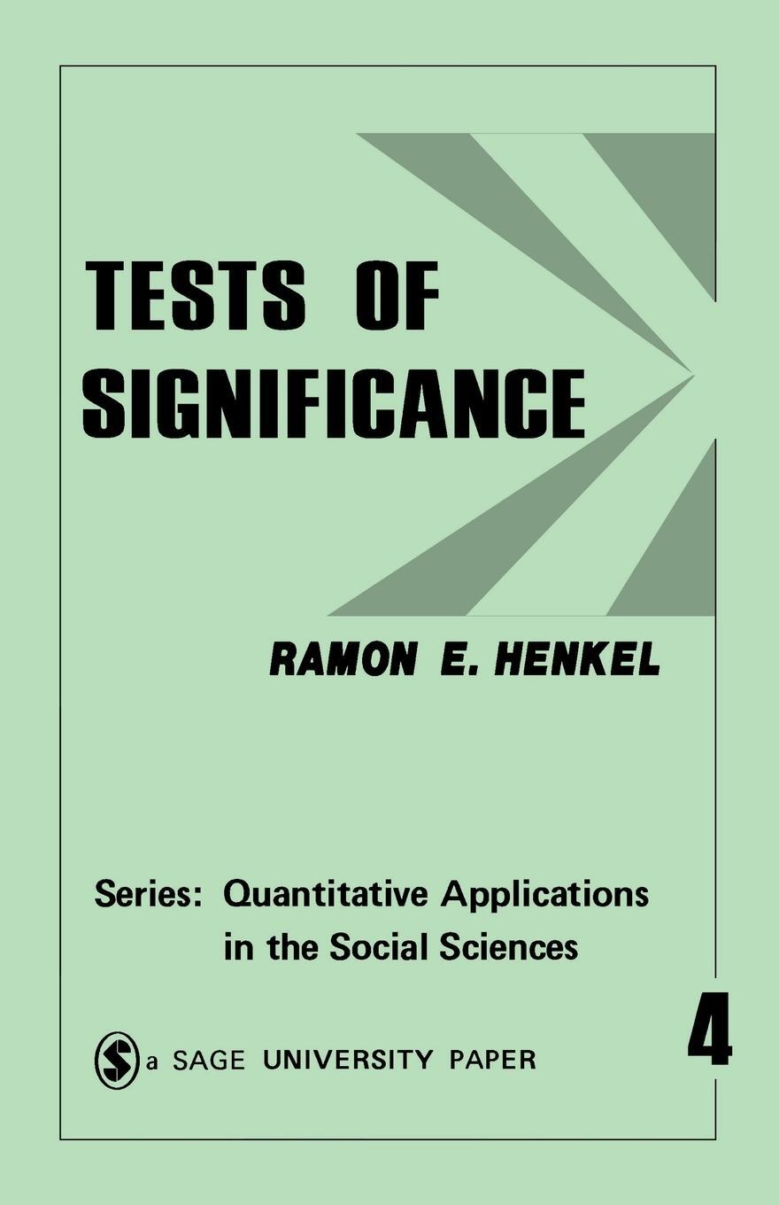 Cover: 9780803906525 | Tests of Significance 4 | Ramon E. Henkel | Taschenbuch | Paperback