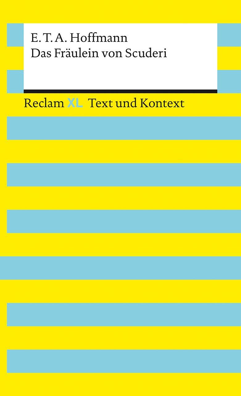Cover: 9783150161241 | Das Fräulein von Scuderi. Textausgabe mit Kommentar und Materialien