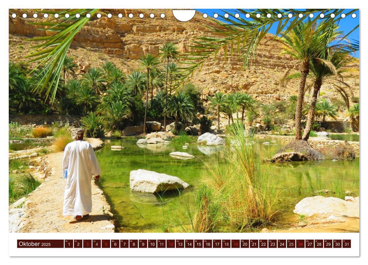 Bild: 9783435720316 | Oman (Wandkalender 2025 DIN A4 quer), CALVENDO Monatskalender | Dürr