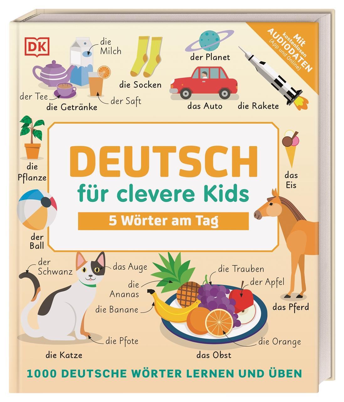 Cover: 9783831044221 | Deutsch für clevere Kids - 5 Wörter am Tag | Taschenbuch | Deutsch
