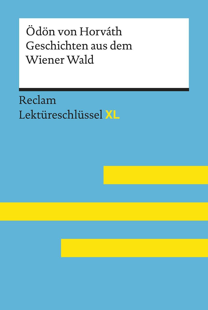 Cover: 9783150155097 | Geschichten aus dem Wiener Wald von Ödön von Horváth....