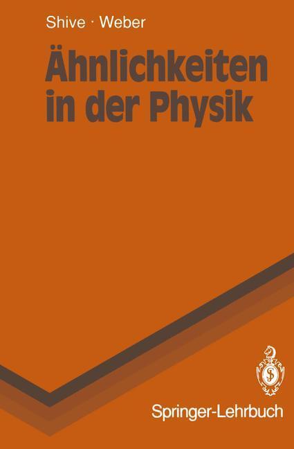 Cover: 9783540532040 | Ähnlichkeiten in der Physik | Zusammenhänge erkennen und verstehen