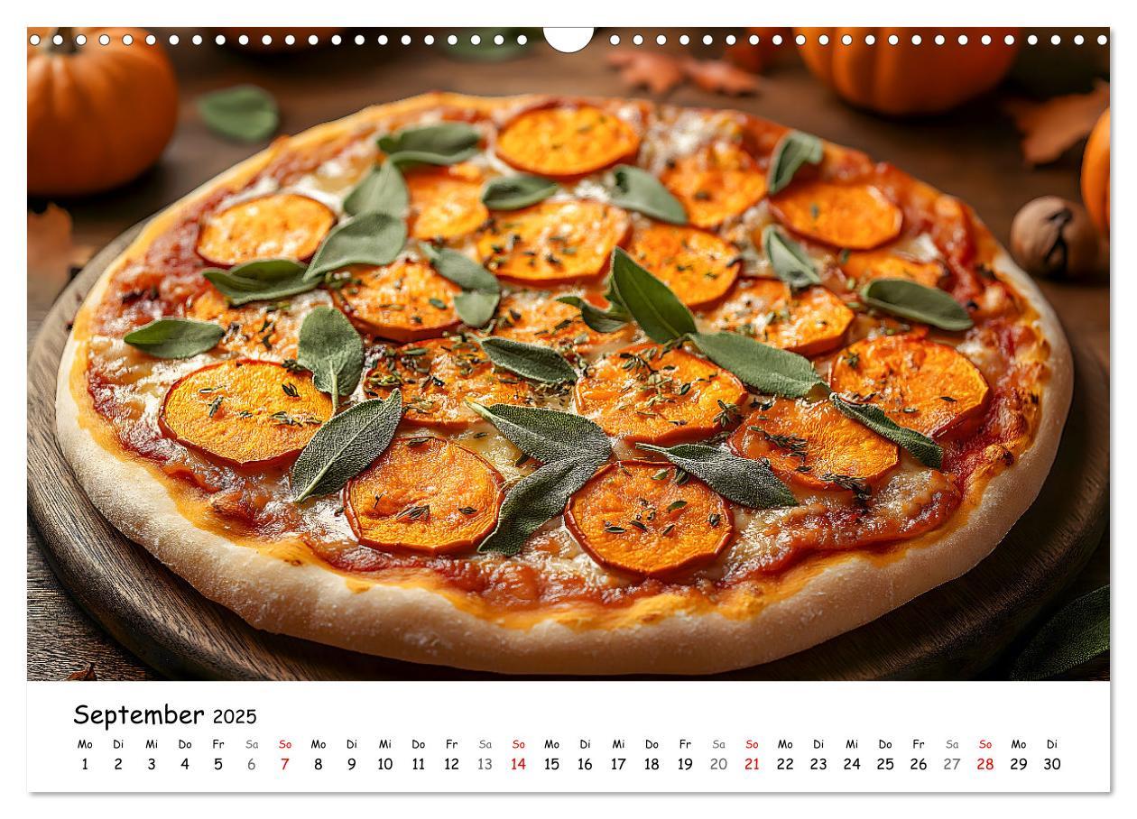 Bild: 9783457215791 | Pizza geht immer - Zu jeder Jahreszeit (Wandkalender 2025 DIN A3...