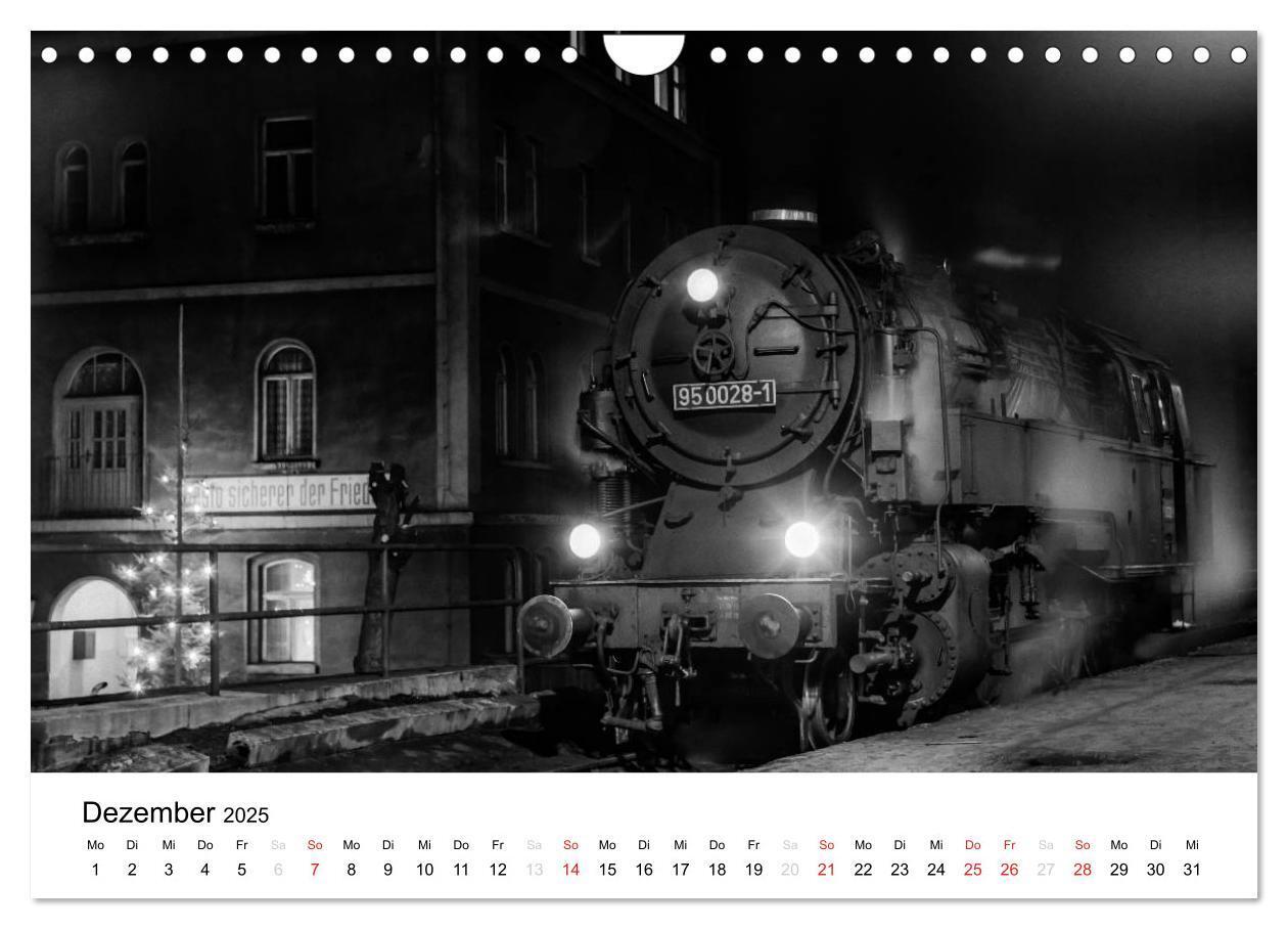 Bild: 9783435625253 | Dampfloks in der DDR (Wandkalender 2025 DIN A4 quer), CALVENDO...