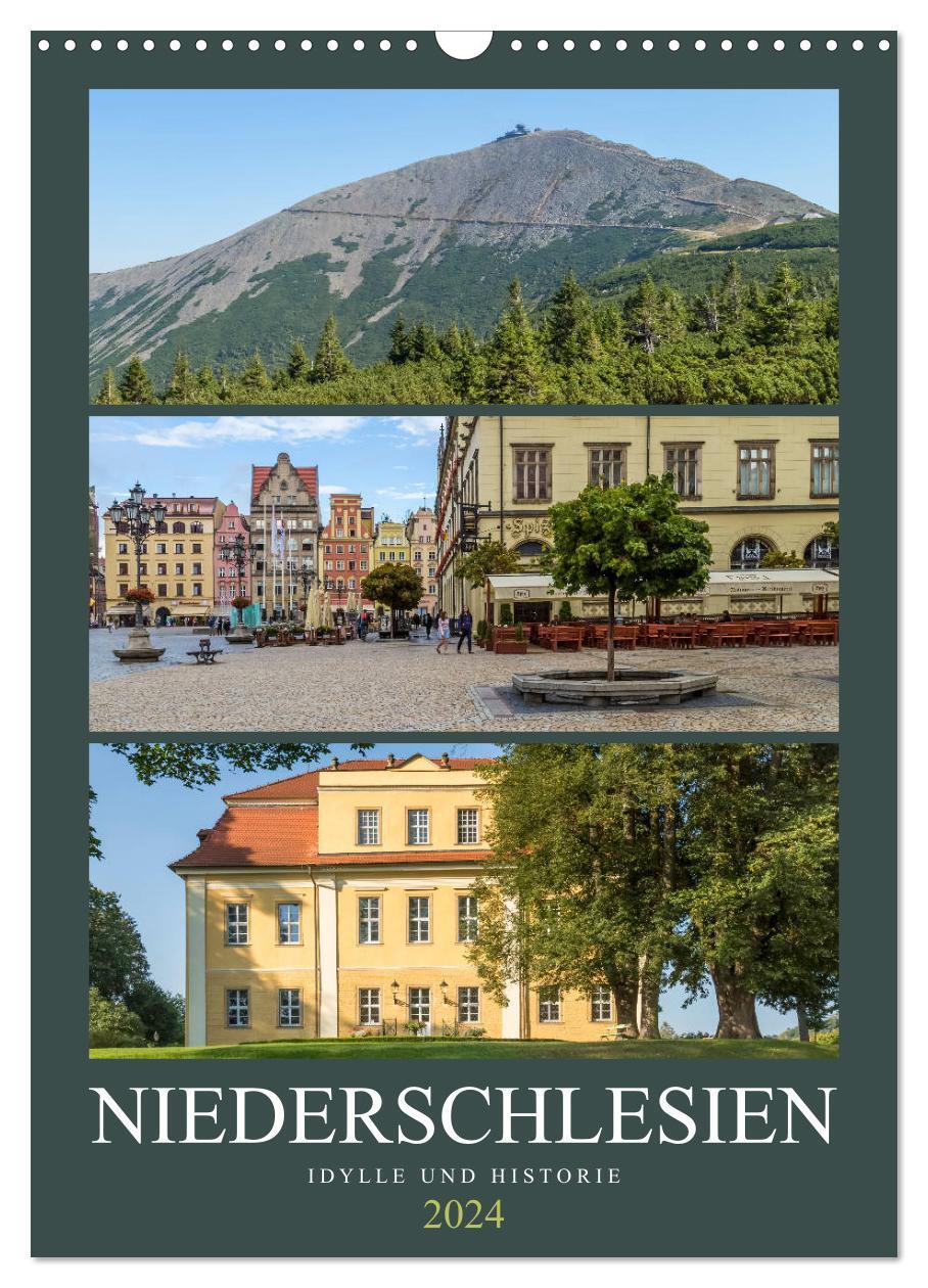 Cover: 9783675460416 | NIEDERSCHLESIEN Idylle und Historie (Wandkalender 2024 DIN A3...
