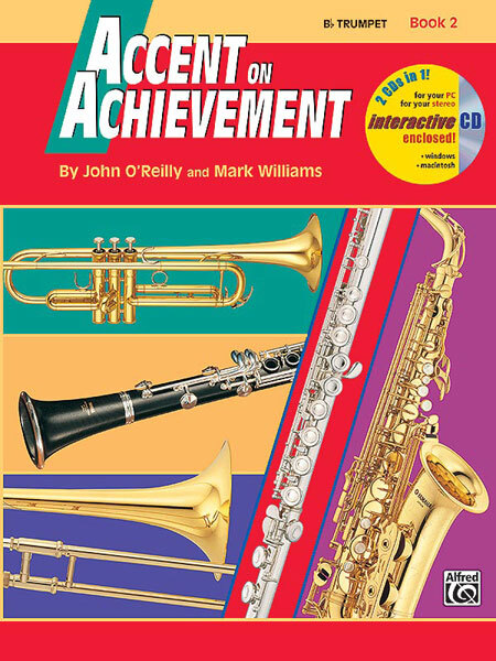Cover: 38081166384 | Accent On Achievement, Book 2 (Trumpet) | Mark Williams_John O'Reilly
