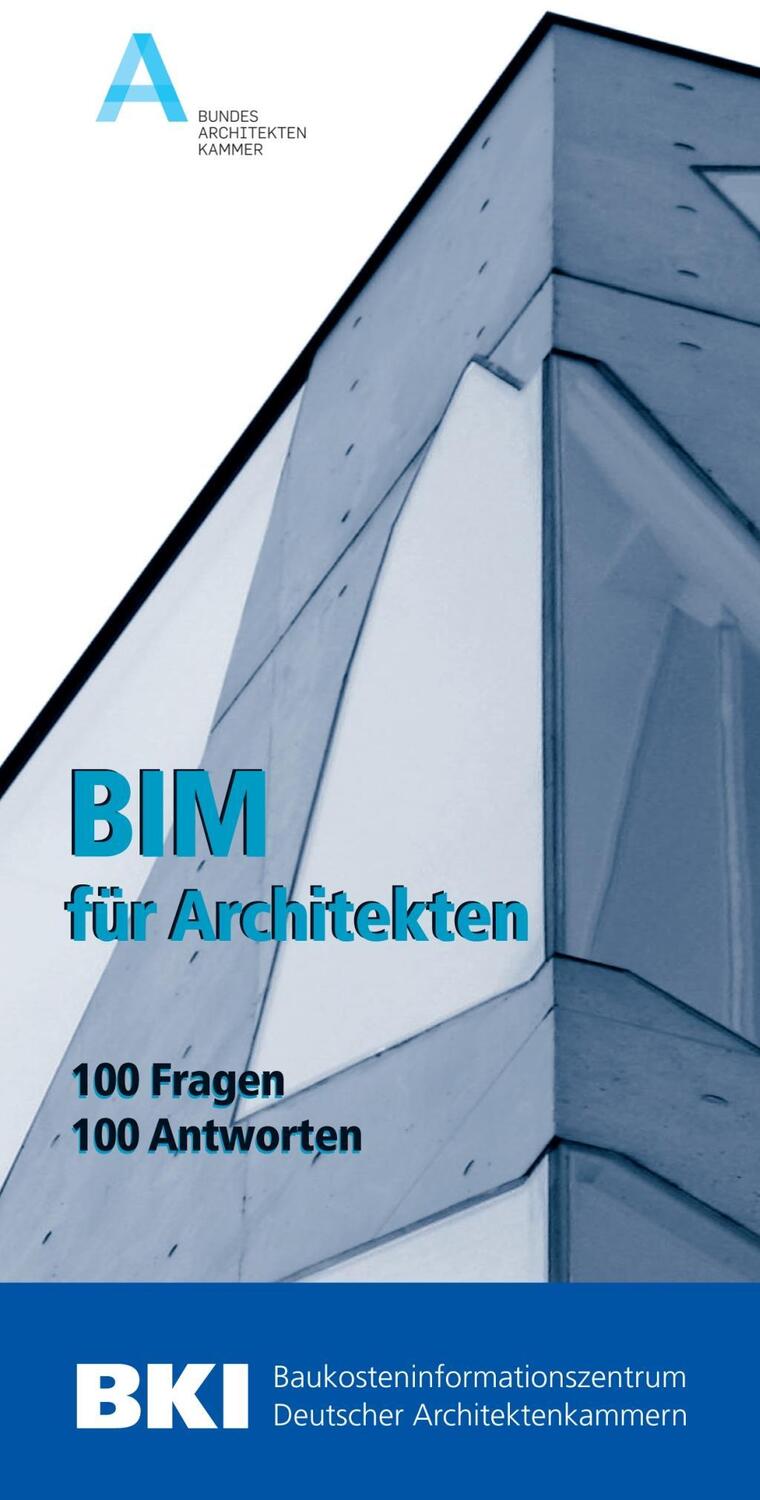 Cover: 9783481035433 | BIM für Architekten | 100 Fragen - 100 Antworten | Taschenbuch | 2016