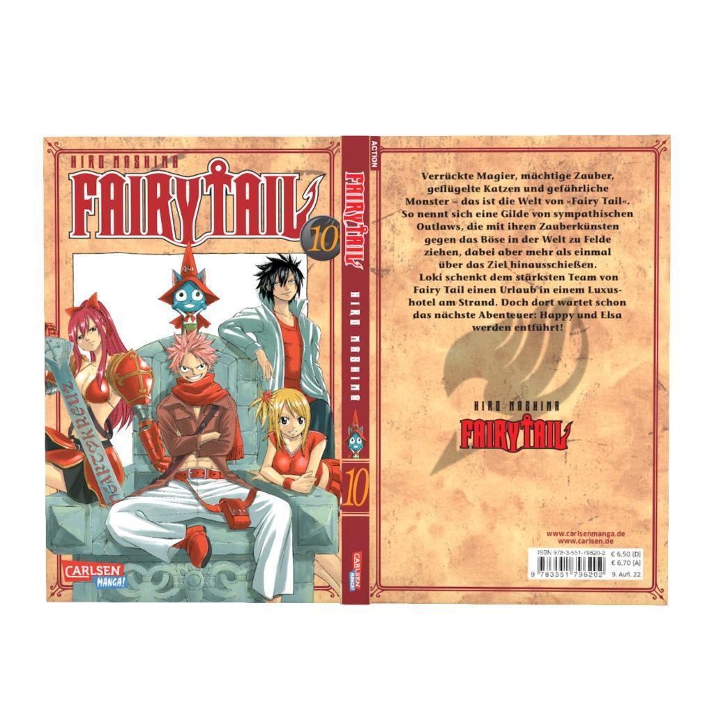 Bild: 9783551796202 | Fairy Tail 10 | Hiro Mashima | Taschenbuch | Fairy Tail | 192 S.