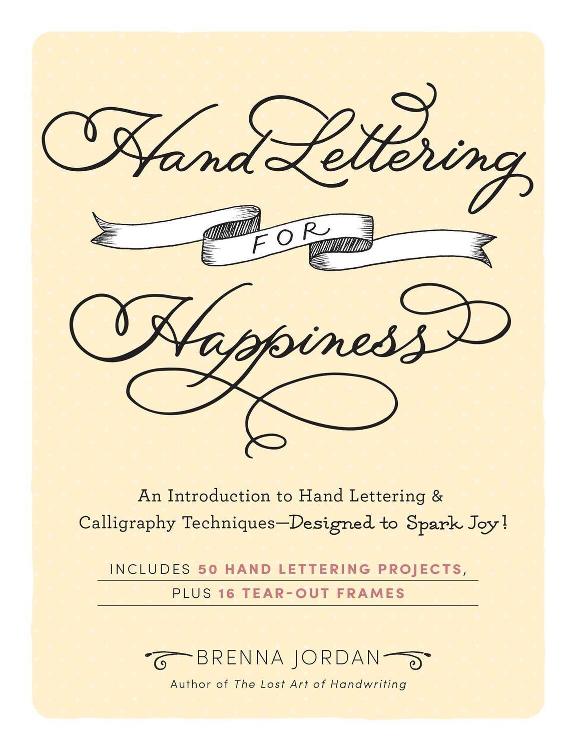 Bild: 9781507221006 | Hand Lettering for Happiness | Brenna Jordan | Taschenbuch | 2023