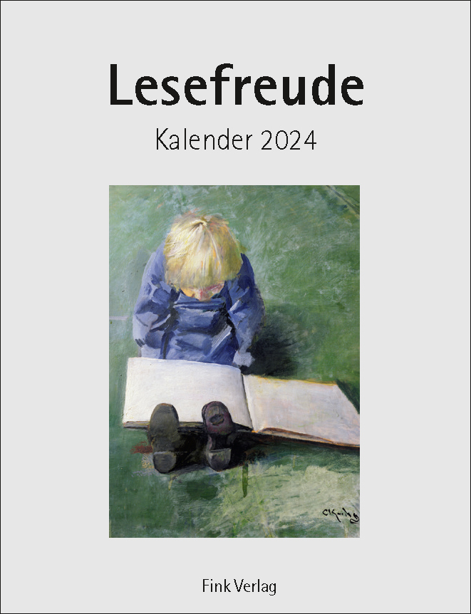 Cover: 9783771719791 | Lesefreude 2024 | Kunst-Einsteckkalender | Kalender | 12 S. | Deutsch