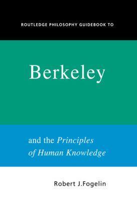 Cover: 9780415250115 | Routledge Philosophy Guidebook to Berkeley and the Principles of...