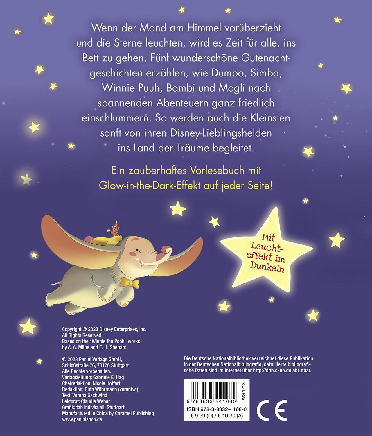 Rückseite: 9783833241680 | Disney Mix: Meine schönsten Gutenachtgeschichten | Buch | 12 S. | 2023