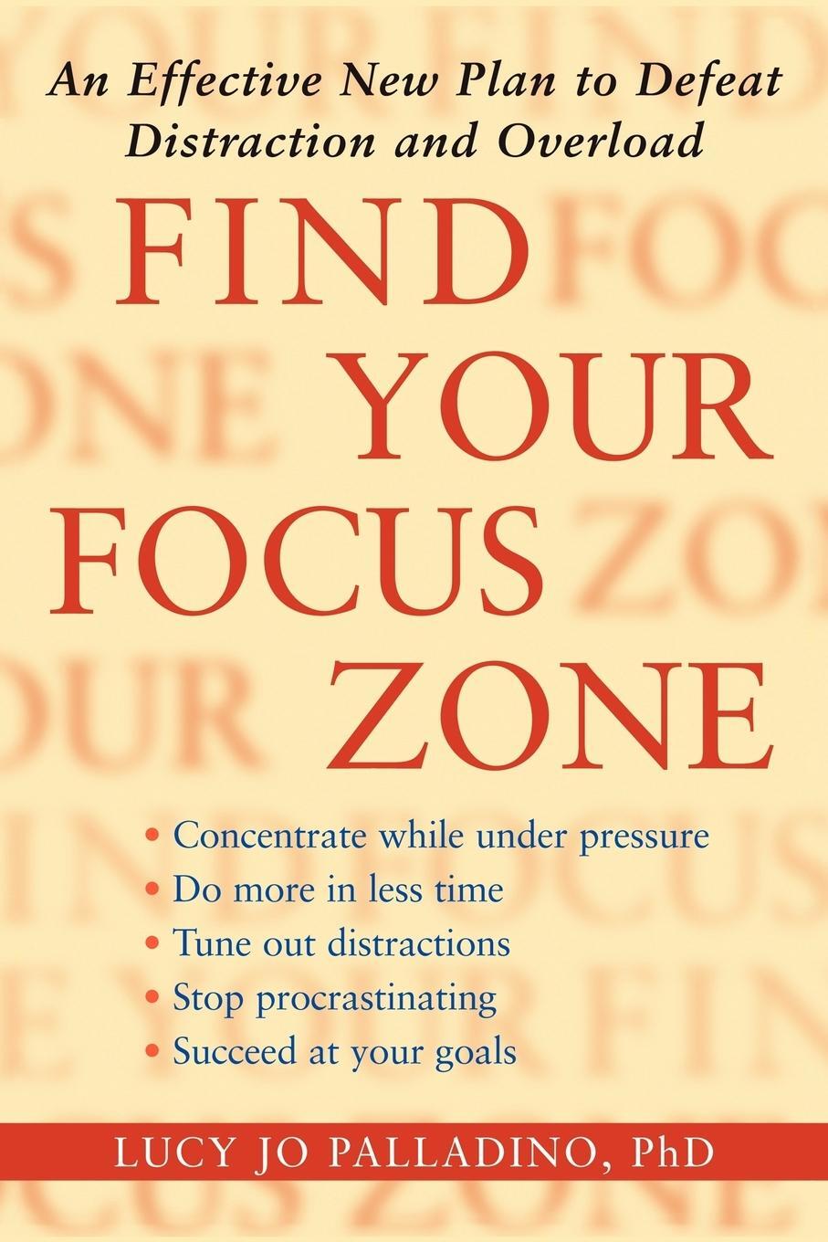 Cover: 9781416532019 | Find Your Focus Zone | Lucy Jo Palladino | Taschenbuch | Paperback