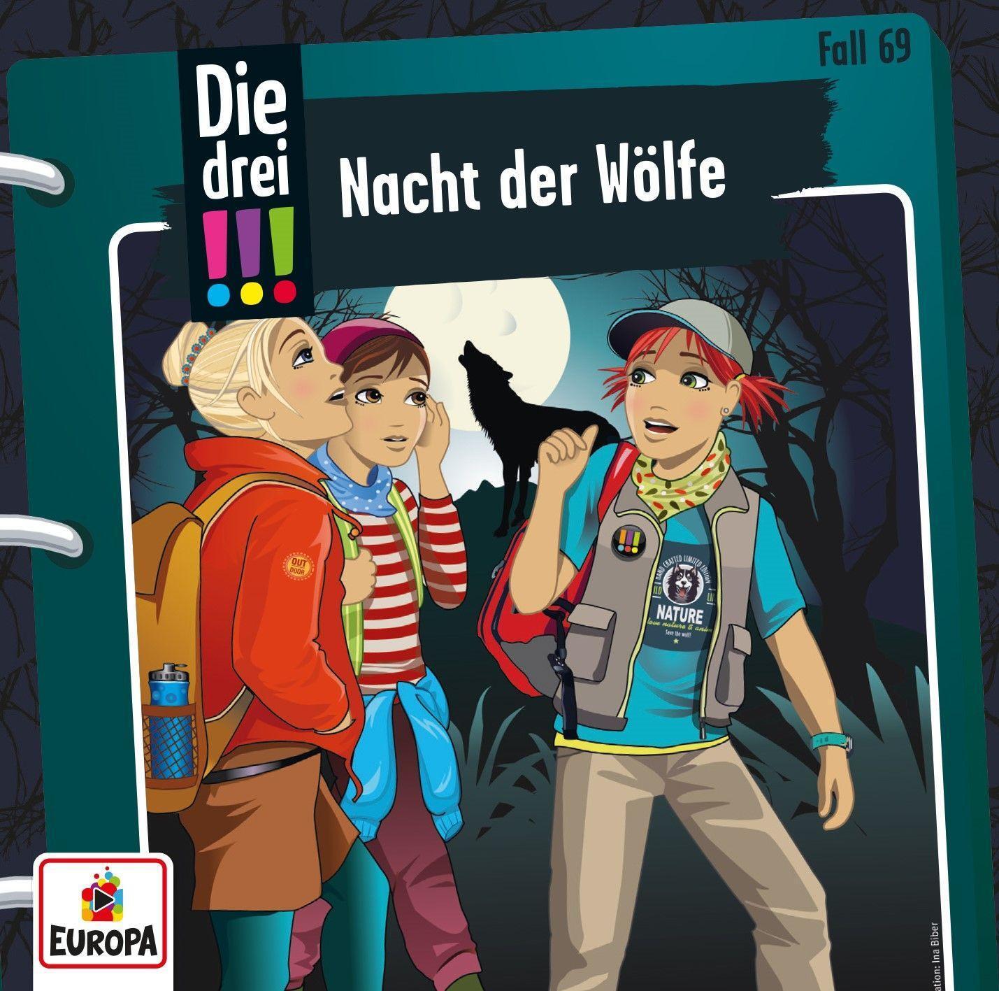 Cover: 9783803261700 | Die drei !!! 69: Nacht der Wölfe | Maja von Vogel | Audio-CD | Deutsch