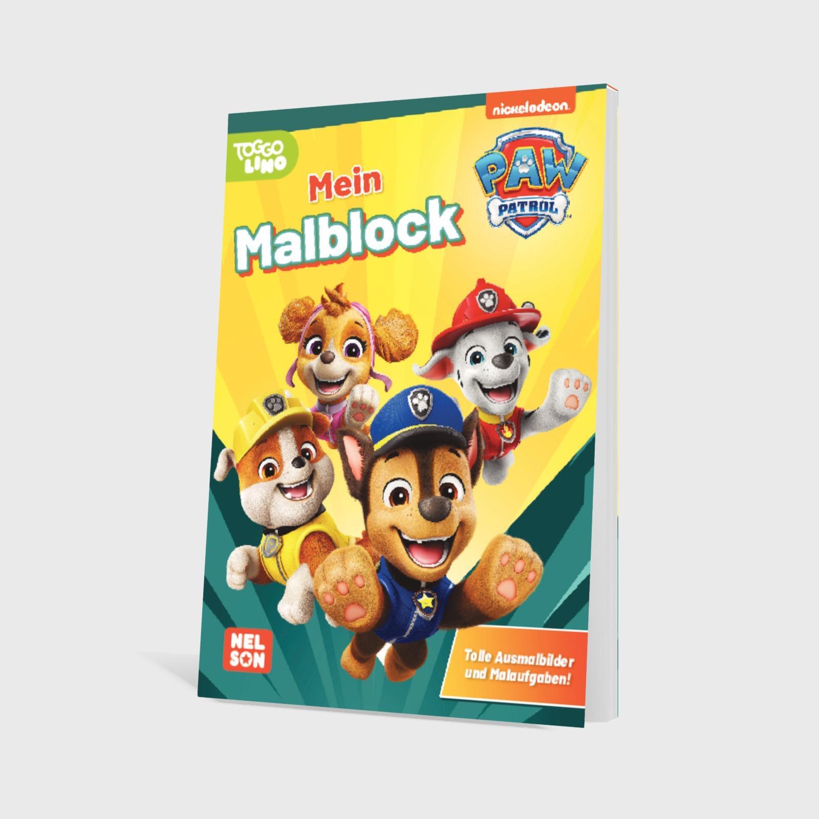 Bild: 9783845128030 | PAW Patrol Kindergartenheft: Mein Malblock | Taschenbuch | 128 S.