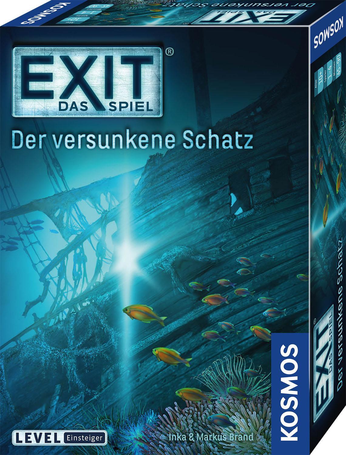 Cover: 4002051694050 | EXIT - Der versunkene Schatz | Exit - Das Spiel für 1 - 4 Spieler