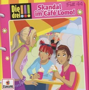 Cover: 9783803237934 | Die drei !!! 44: Skandal im Café Lomo! (Ausrufezeichen) | Wich | CD