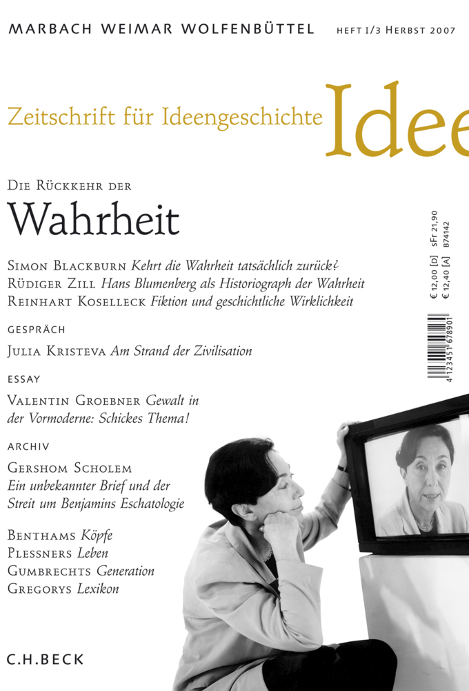 Cover: 9783406559853 | Die Rückkehr der Wahrheit | Ulrich Raulff (u. a.) | Broschüre | 128 S.