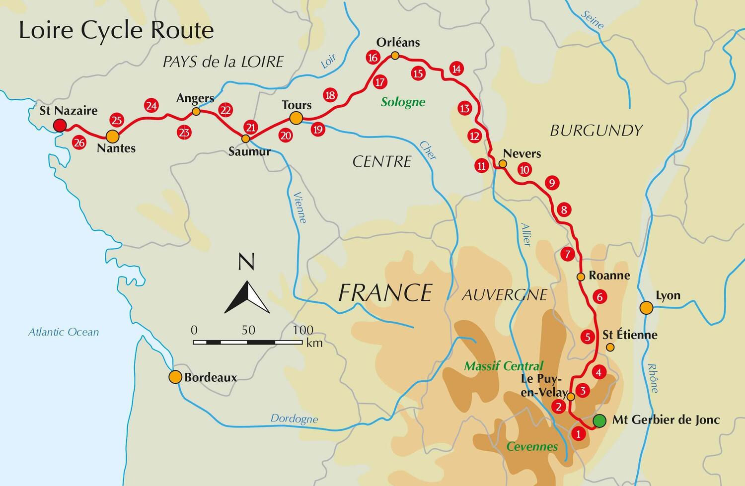 Bild: 9781786310835 | The River Loire Cycle Route | Mike Wells | Taschenbuch | Englisch