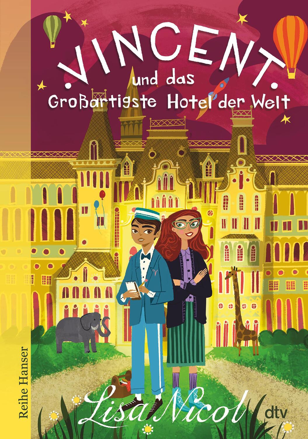 Cover: 9783423640824 | Vincent und das Großartigste Hotel der Welt | Lisa Nicol | Buch | 2021