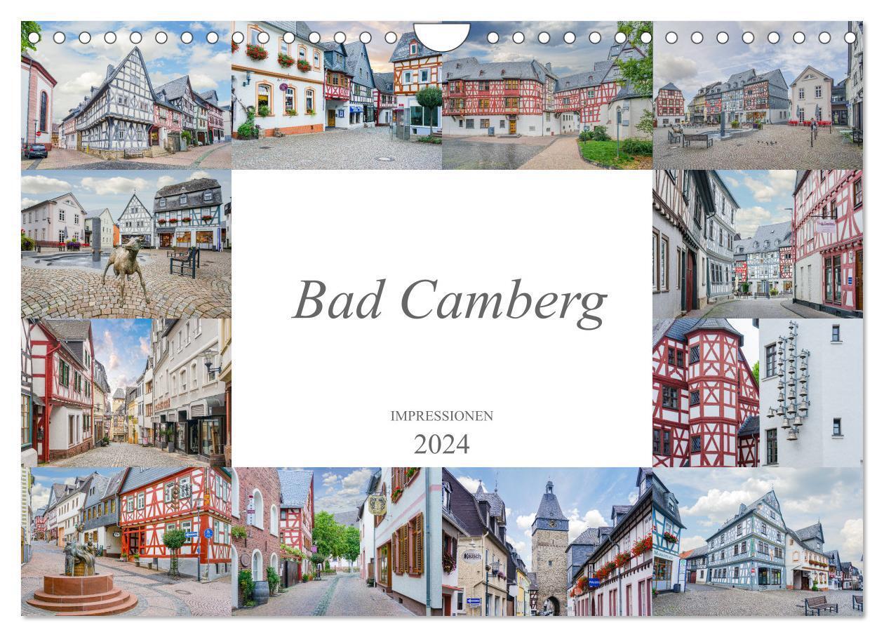 Cover: 9783675849402 | Bad Camberg Impressionen (Wandkalender 2024 DIN A4 quer), CALVENDO...