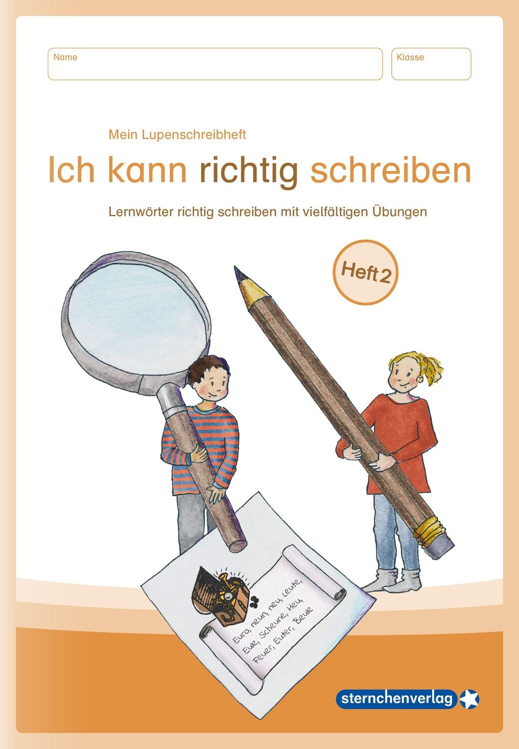 Cover: 9783946904793 | Mein Lupenschreibheft 2 - Ich kann richtig schreiben - | Langhans