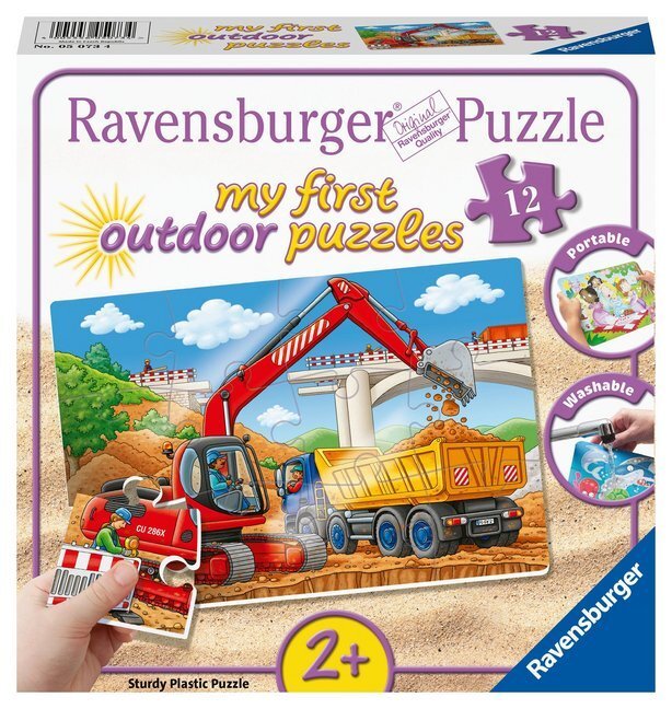 Cover: 4005556050734 | Ravensburger Kinderpuzzle - 05073 Meine Baustelle - my first...