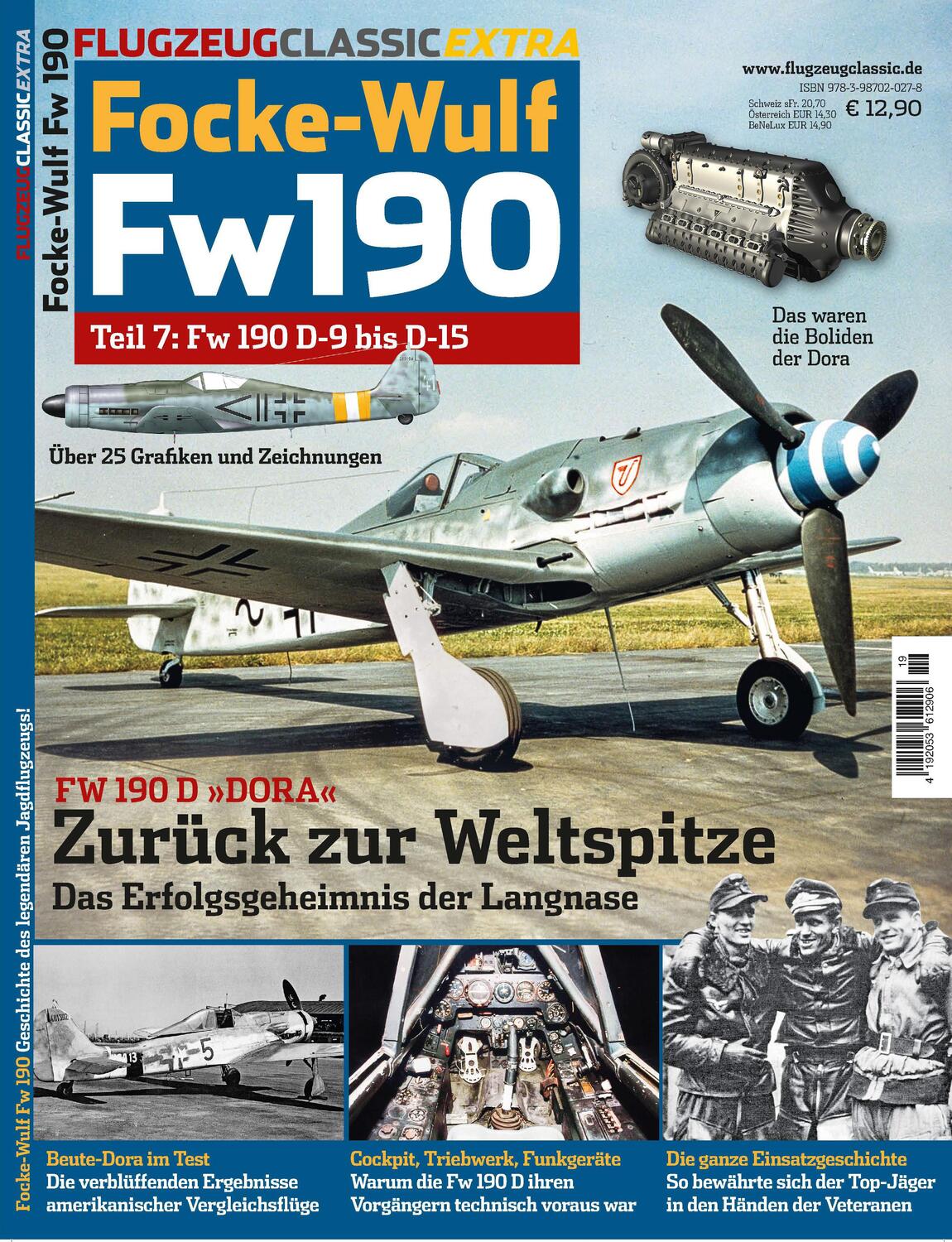 Cover: 9783987020278 | Fw 190 D 'Dora' | Flugzeug Classic Extra, Fw 190 Teil 7 | Broschüre