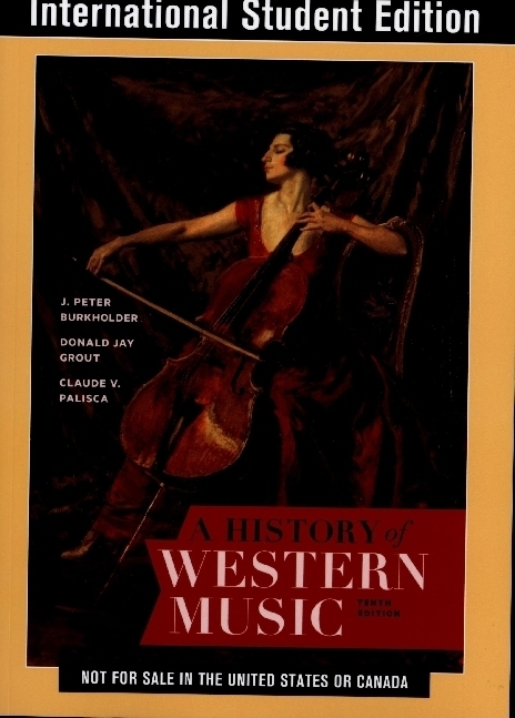 Cover: 9780393668155 | A History of Western Music | J. Peter Burkholder (u. a.) | Taschenbuch