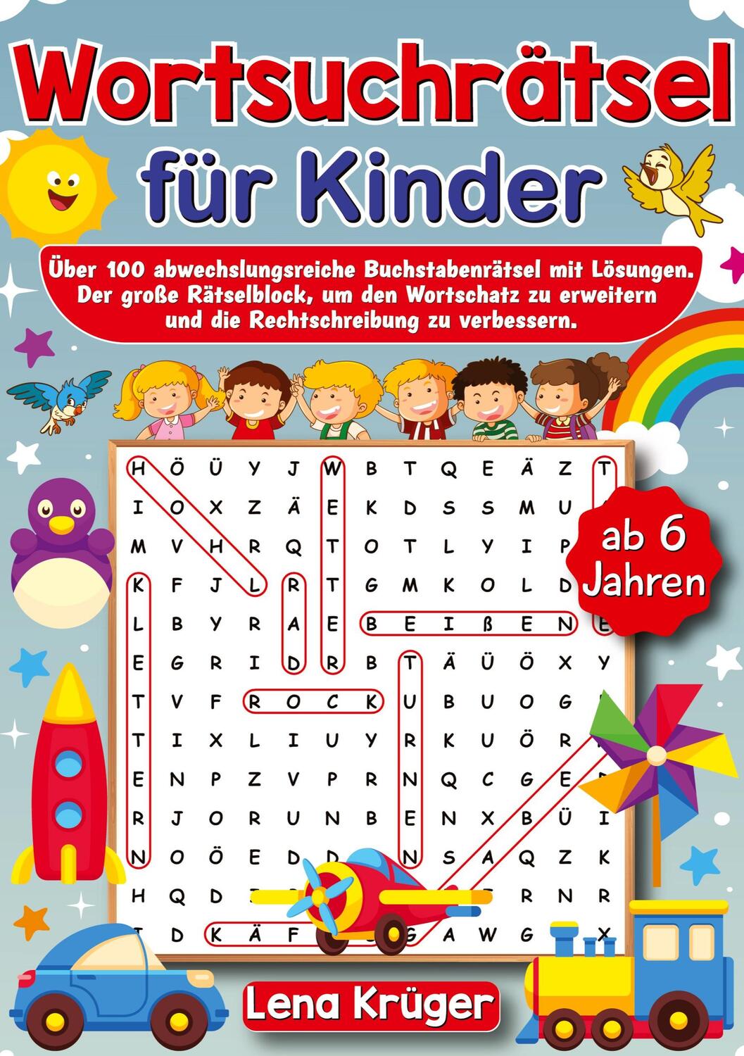 Cover: 9783384127808 | Wortsuchrätsel für Kinder ab 6 Jahren | Lena Krüger | Taschenbuch
