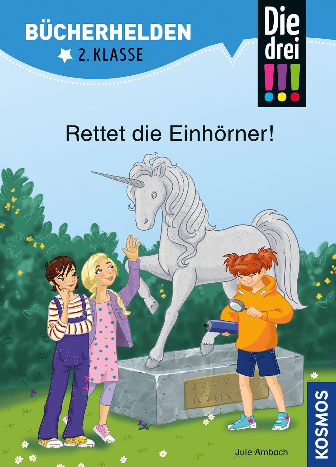 Cover: 9783440175026 | Die drei !!!, Bücherhelden 2. Klasse, Rettet die Einhörner! | Ambach