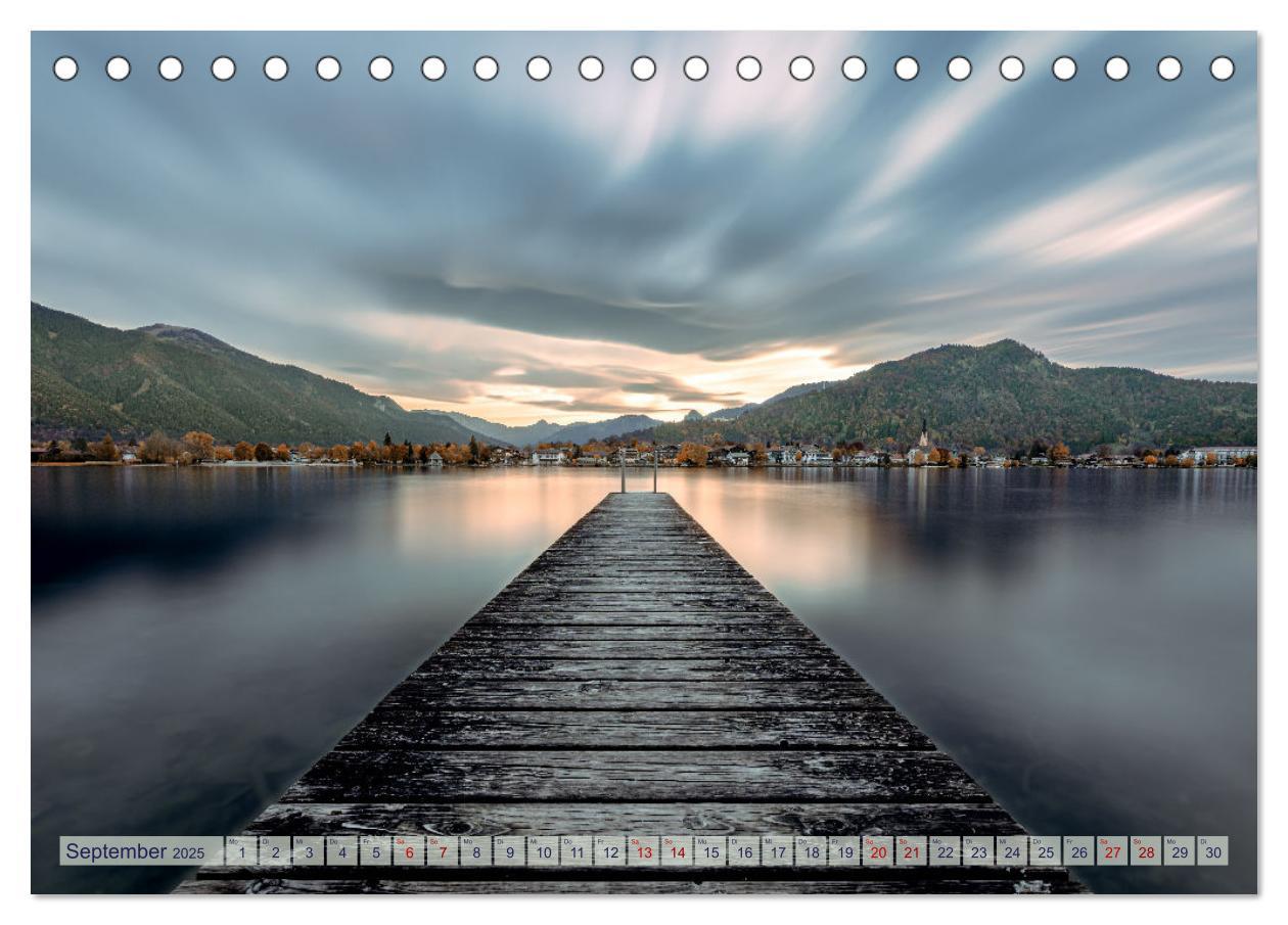 Bild: 9783383860362 | Malerischer Tegernsee (Tischkalender 2025 DIN A5 quer), CALVENDO...