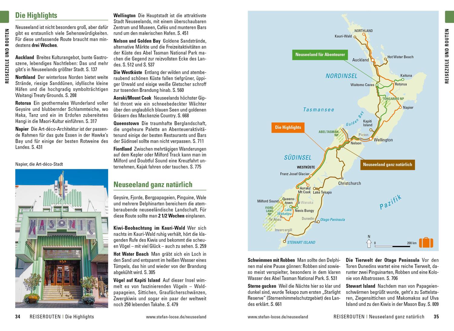 Bild: 9783770166305 | Stefan Loose Reiseführer Neuseeland | mit Reiseatlas | Taschenbuch