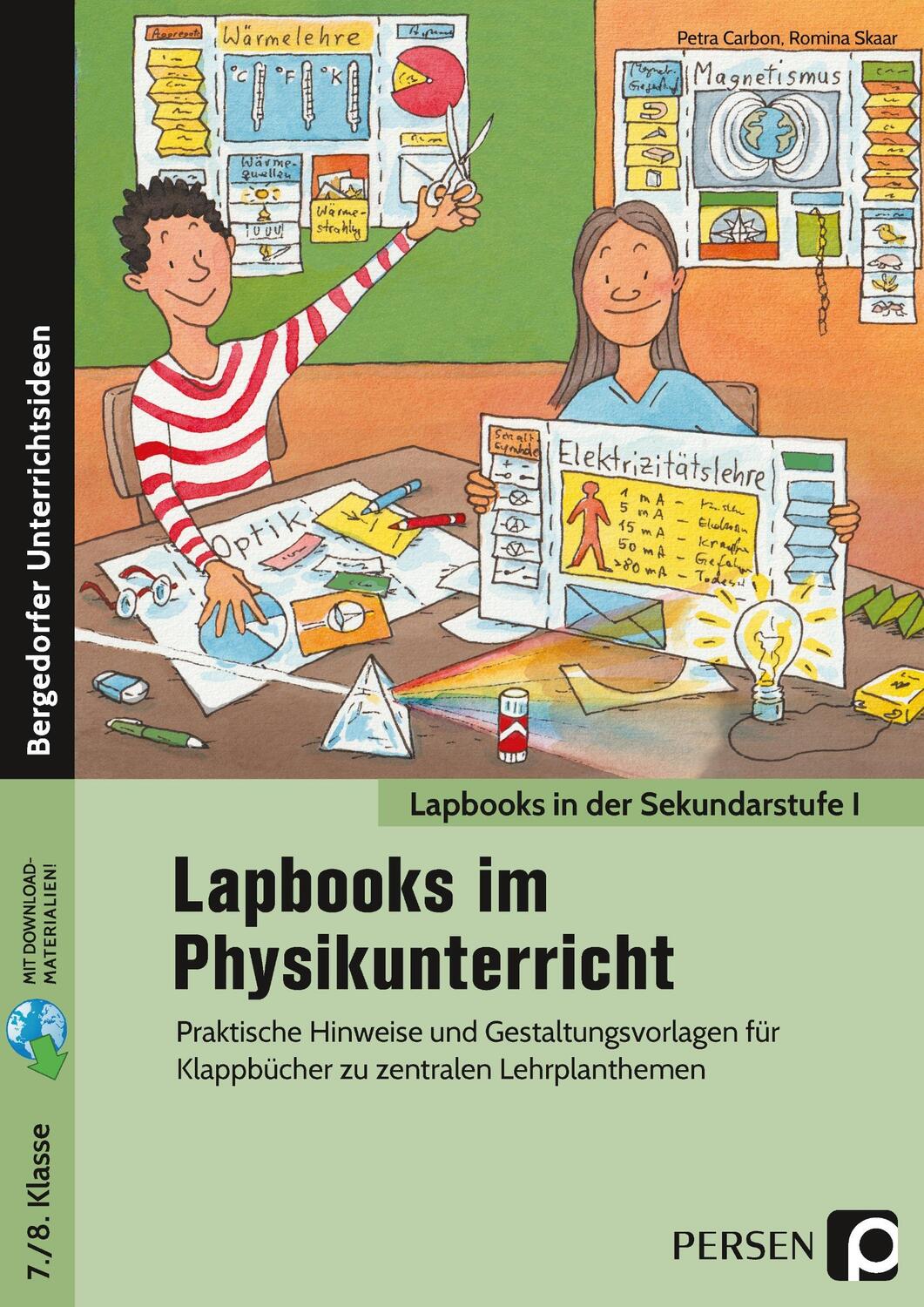 Cover: 9783403206286 | Lapbooks im Physikunterricht - 7./8. Klasse | Petra Carbon (u. a.)