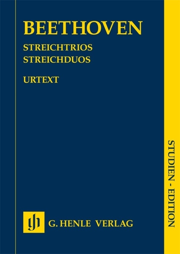 Cover: 9790201891927 | Beethoven, Ludwig van - Streichtrios und Streichduos | Platen (u. a.)