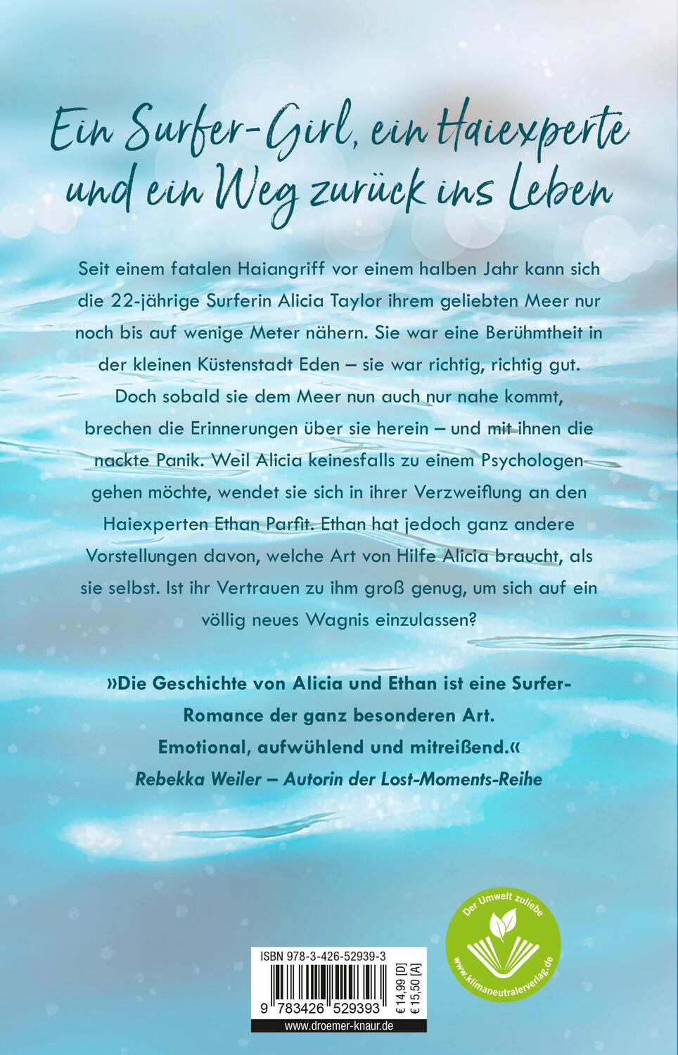 Rückseite: 9783426529393 | No Waves too high | Roman | Nina Bilinszki | Taschenbuch | Deutsch