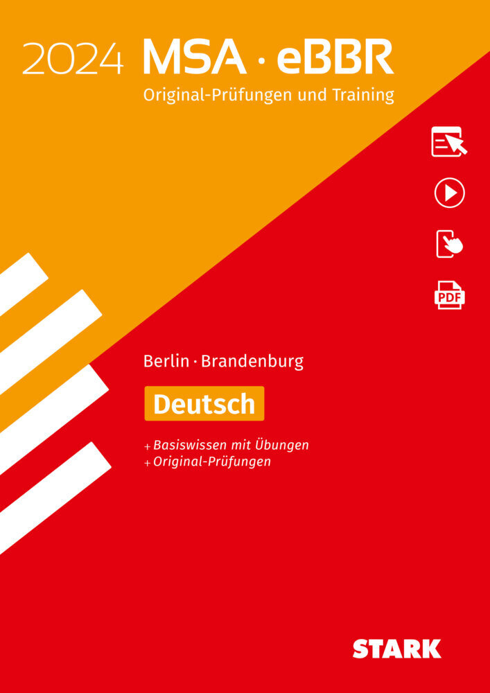 Cover: 9783849059057 | STARK Original-Prüfungen und Training MSA/eBBR 2024 - Deutsch -...