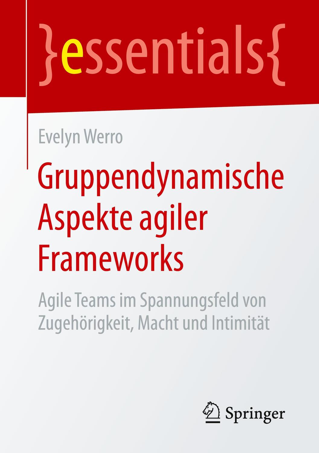 Cover: 9783658193768 | Gruppendynamische Aspekte agiler Frameworks | Evelyn Werro | Buch