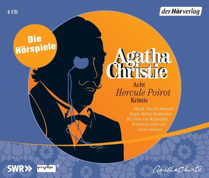 Cover: 9783867176095 | Acht Hercule Poirot Krimis | Agatha Christie | Audio-CD | 4 Audio-CDs