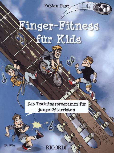 Cover: 9790204228201 | Finger-Fitness für Kids, für Gitarre | Fabian Payr | 2014 | Ricordi